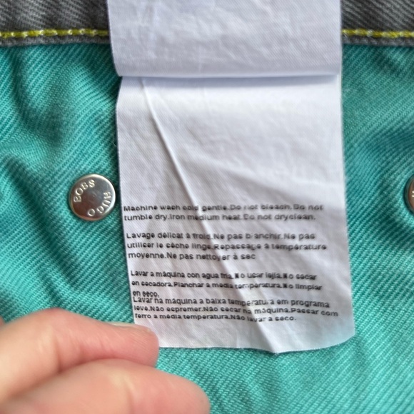 Boss Hugo Maine Regular Fit Light Gray Jeans Men’s SZ 34/30 - Picture 10 of 14